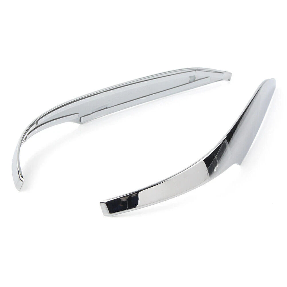 2pcs Rear View Mirror Cover Trim Chrome for Toyota Highlander (2014–2019)