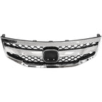 Chrome Front Upper Grille Honeycomb for Honda Accord Sedan (2011–2012)