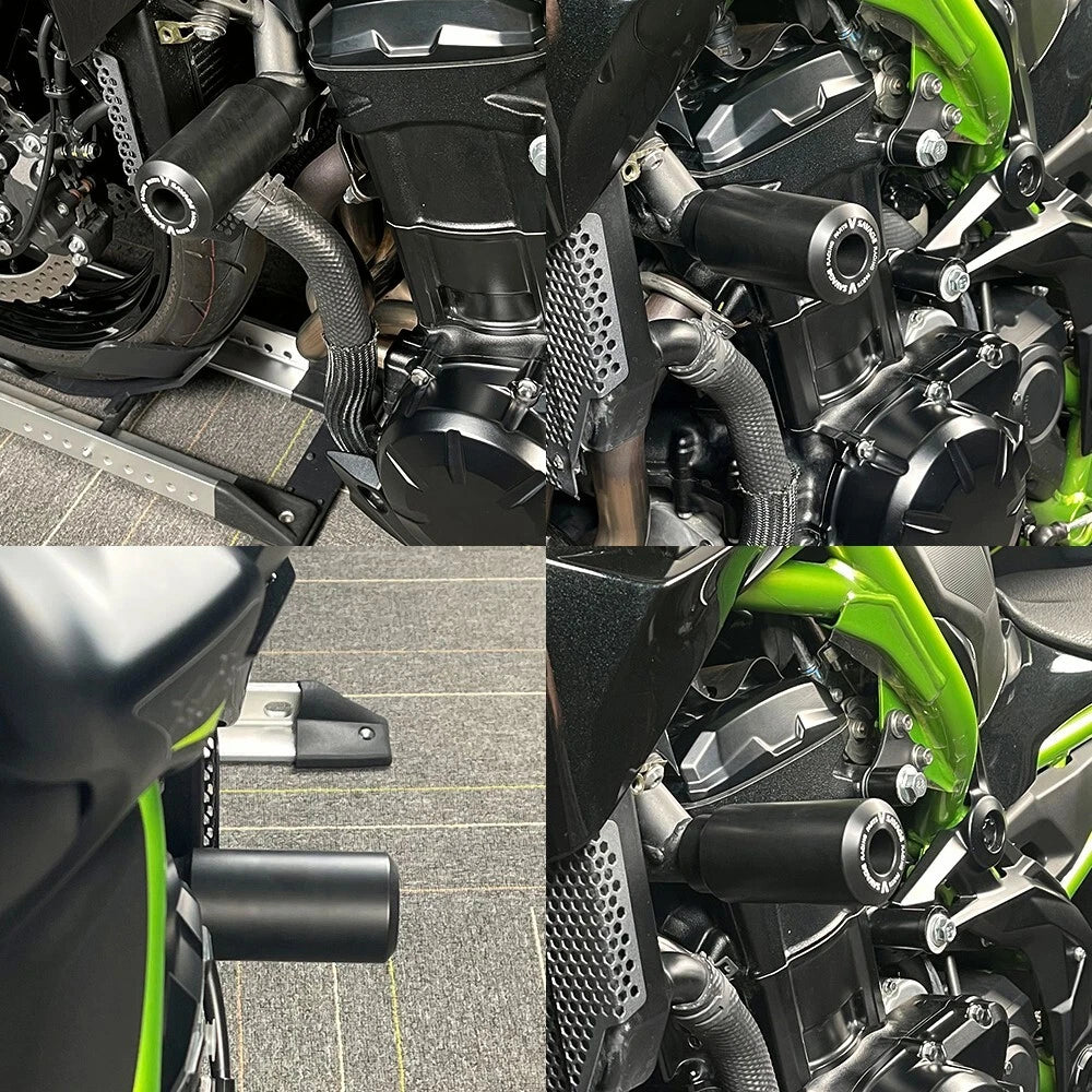 CNC Frame Sliders Crash Guard for Kawasaki Z 900SE (2022+) Z 900 RS (2017–2023)