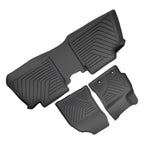 Set of 4 Black TPE Rubber Floor Mats for Toyota Corolla (2014–2019)