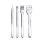 Set of 4 Leather Craft Hole Chisel Tools 3, 4, 5, 6MM