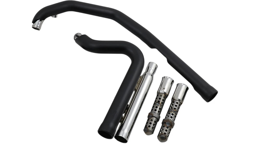 Cobra Speedster 909 Full Exhaust System Black for Harley Davidson Sportster