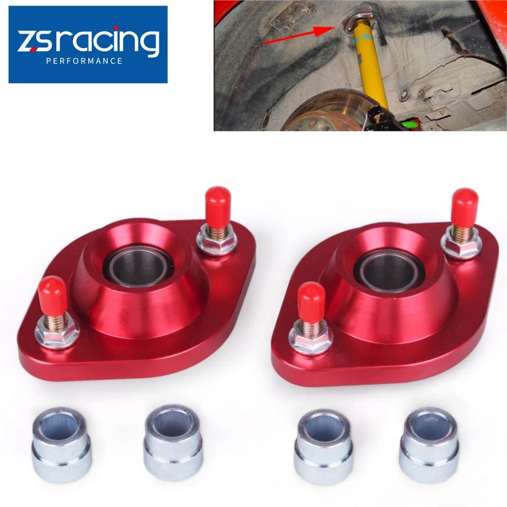 Shock Top Mount Set for BMW E30 E46 Z3 Pillow Ball Rear Upper Camber Plate