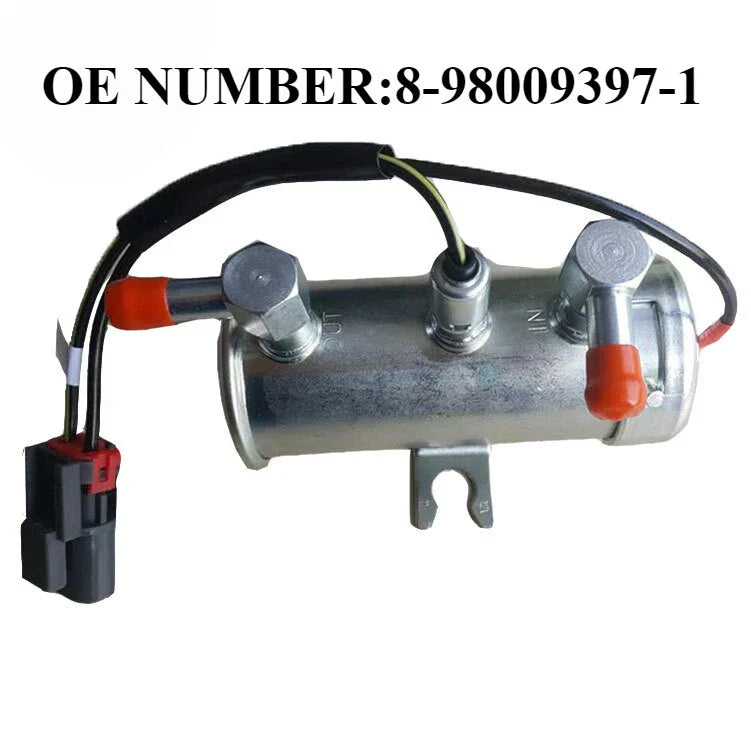 24V Electric Fuel Pump for Hitachi ZAX240 EX240 EX330-3 4HK1 6HK1 (1999–2012)