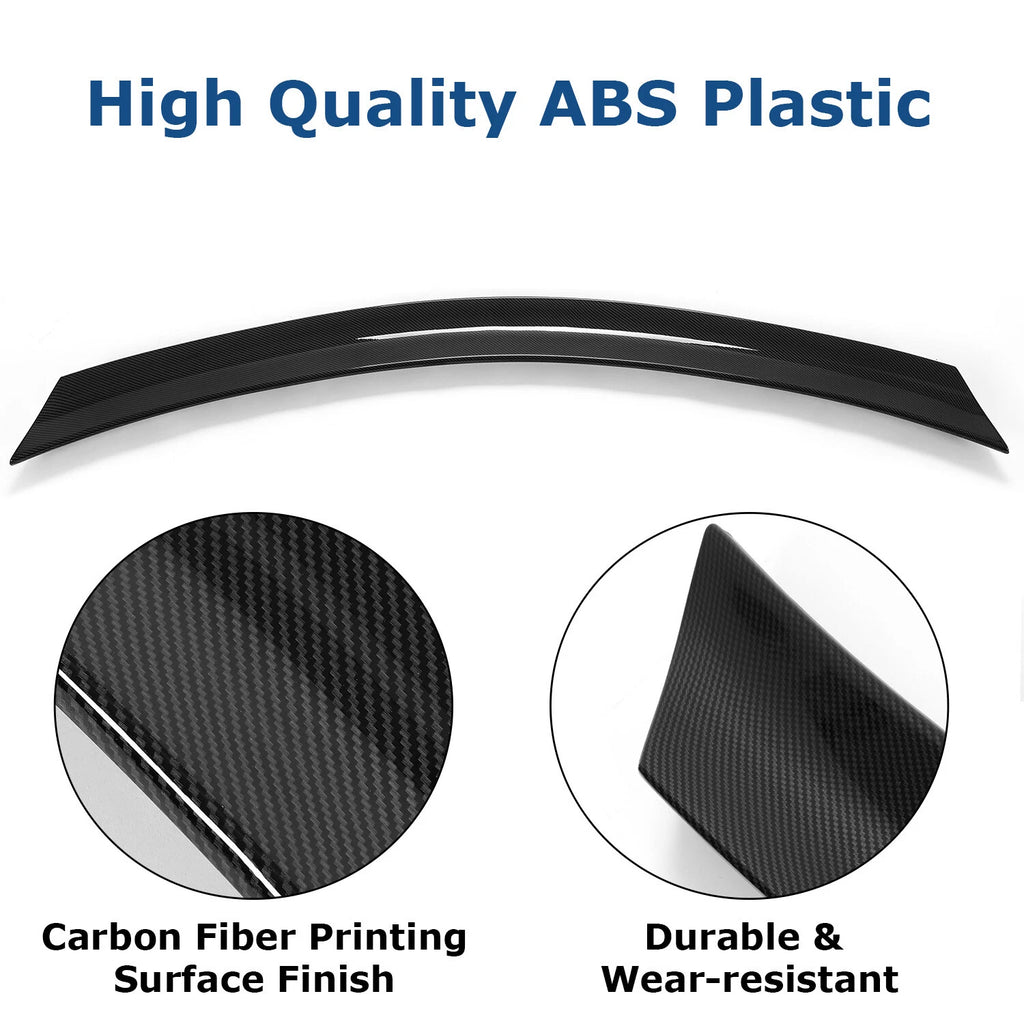 Carbon Fiber Style Highkick Trunk Spoiler for Mercedes W204 C63 AMG (2012–2015)