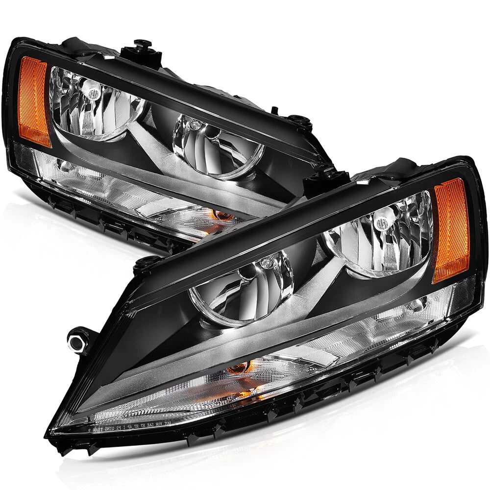 Headlight Assembly Pair for VW Jetta (2011–2018)