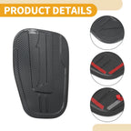 Fuel Tank Door Cap for Ford Ranger (2023–2025) Carbon Fiber Black