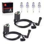 Ignition Coil & Spark Plug for Kawasaki VN1500 Vulcan 1500 Classic (1996–2008)