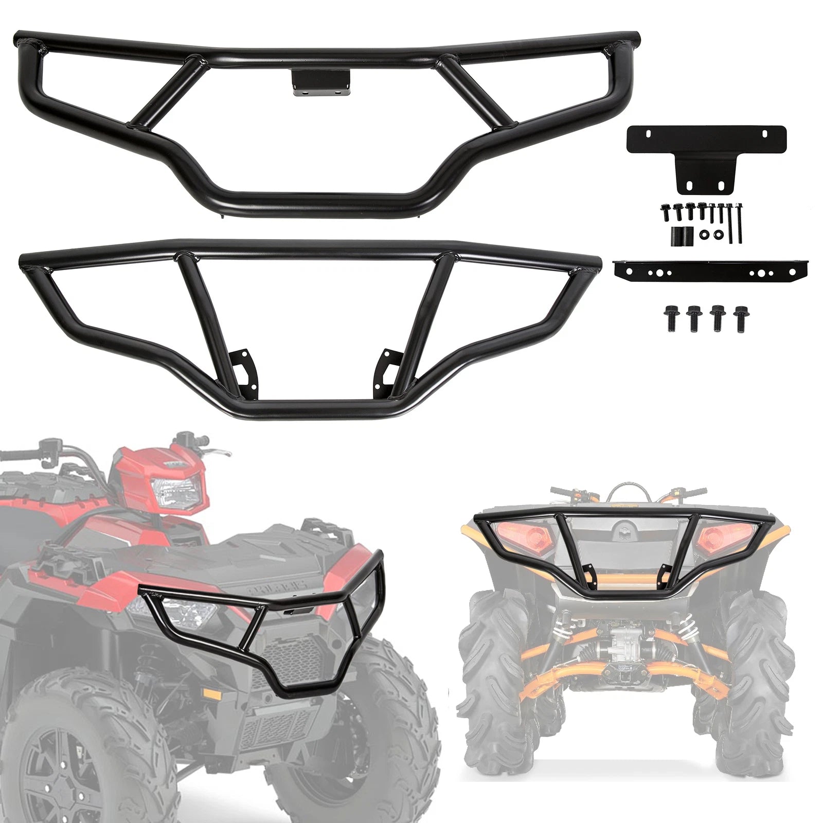 Brush Guard Bumper Set for Polaris Sportsman 570 EPS (2016–2020)