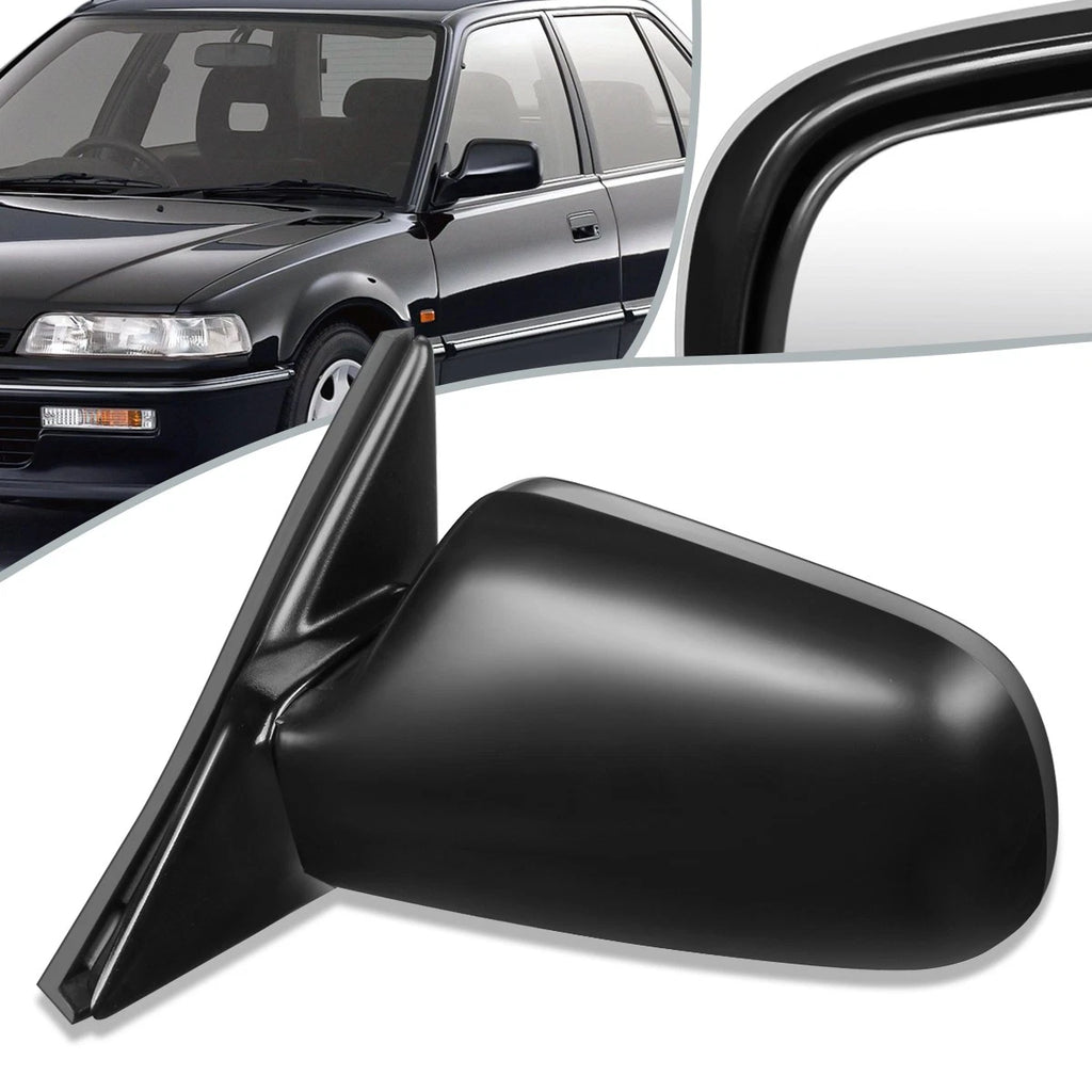 Power Adjust Driver Side Door Mirror for Honda Civic Sedan (1988–1991) HO1320104