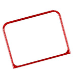 GPS Navigation Panel Cover Trim for Jeep Wrangler JL Gladiator JT (2018–2023) Carbon Red