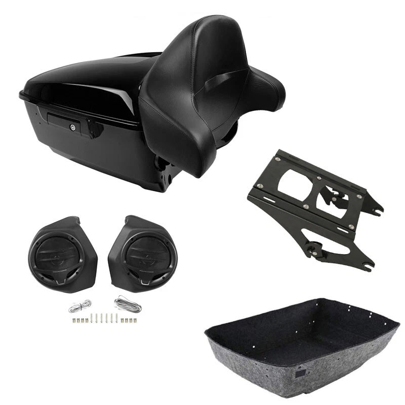 King Trunk Mount Speakers for Harley Touring (2014–Up)