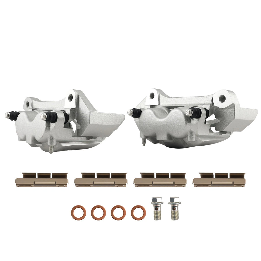 Brake Caliper Pair Front for Dodge Ram 1500 2500 3500 (2003-2008)