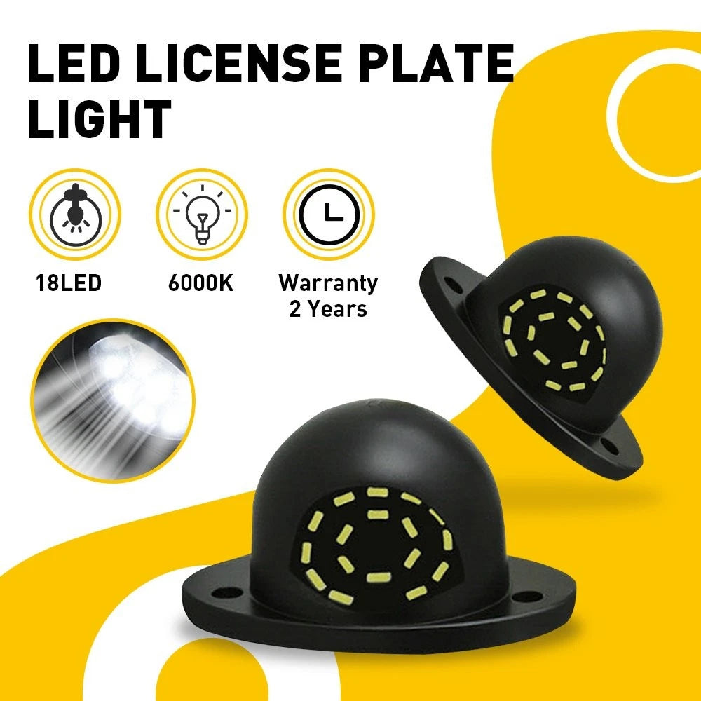 LED Rear License Plate Lamp for Dodge Ram 1500 2500 3500 (1994–2001)