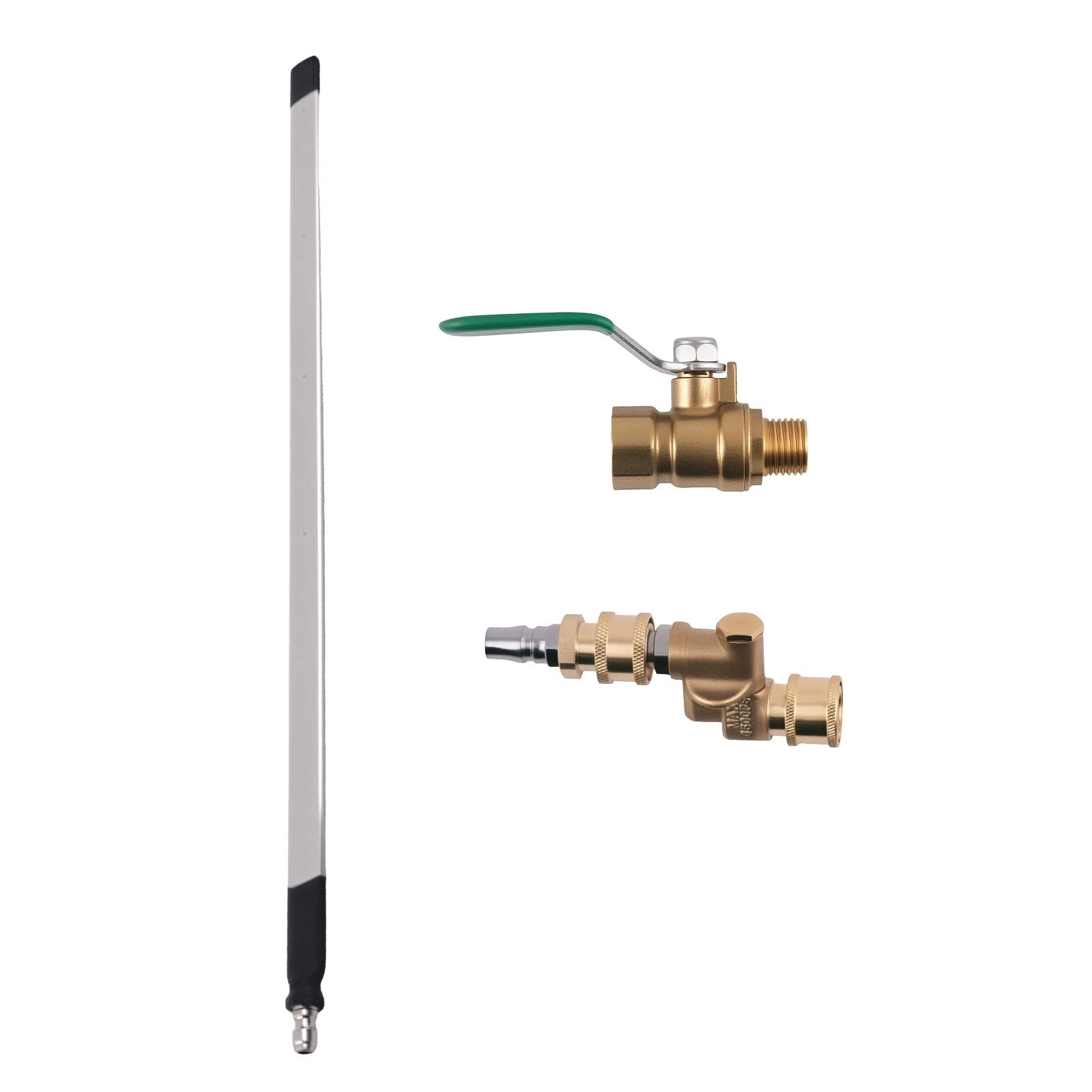 Radiator Cleaning Wand for Pressure Washer (24", 23.62")