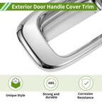 Exterior Door Handle Cover Trim for Chevy Silverado 1500 (1999–2006) ABS