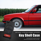 Key Shell Case 2107601306 for Mercedes-Benz (4 Button, Black)