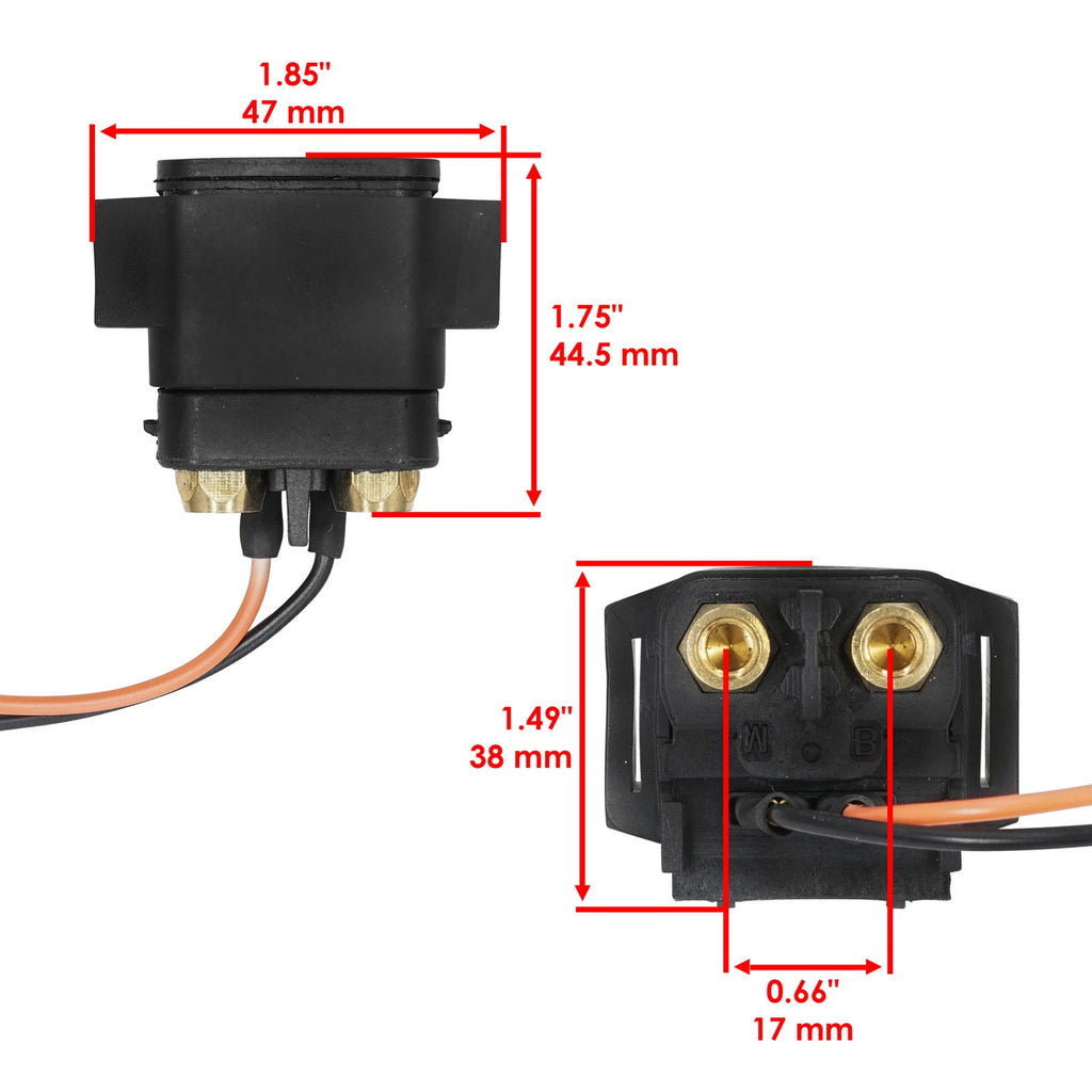 Starter & Relay Solenoid for Yamaha VX Waverunner (2007–2011)