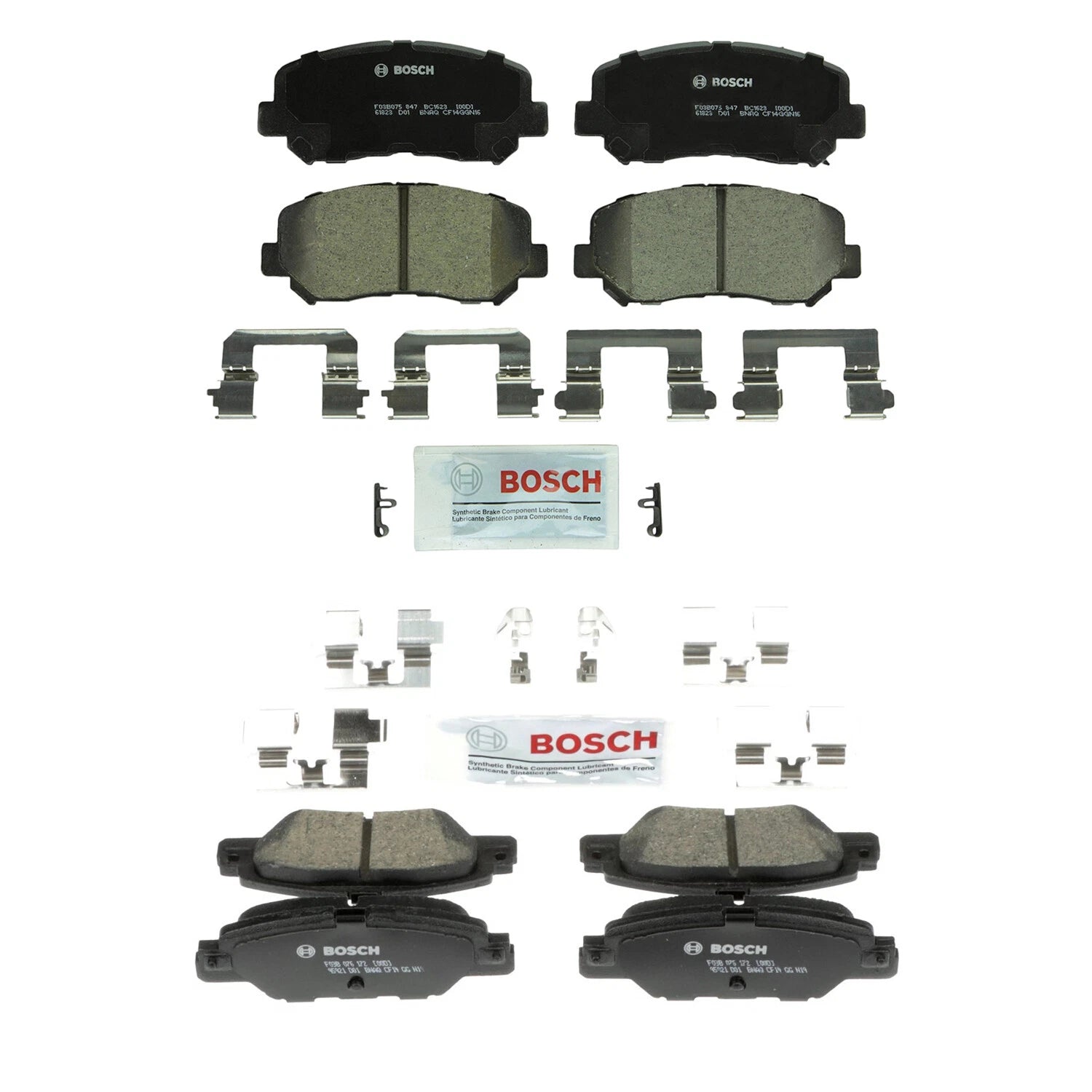 Bosch Quietcast Brake Pad Kit for Mazda CX-5 (2016–2024)