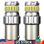 2X 1156 BA15S 7506 LED Turn Signal Indicator Light Bulb for AUXITO (N/A)
