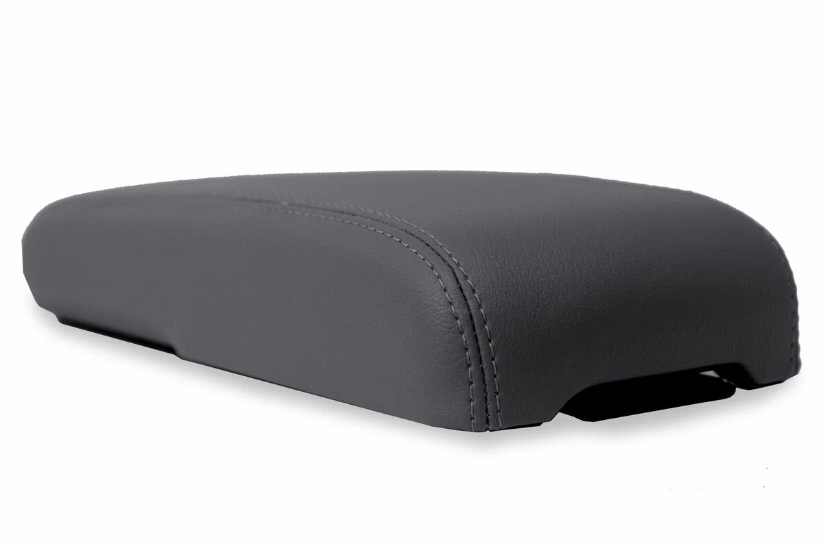 Center Console Lid Armrest Cover for Chevrolet Colorado (1995–2005) Leather Gray