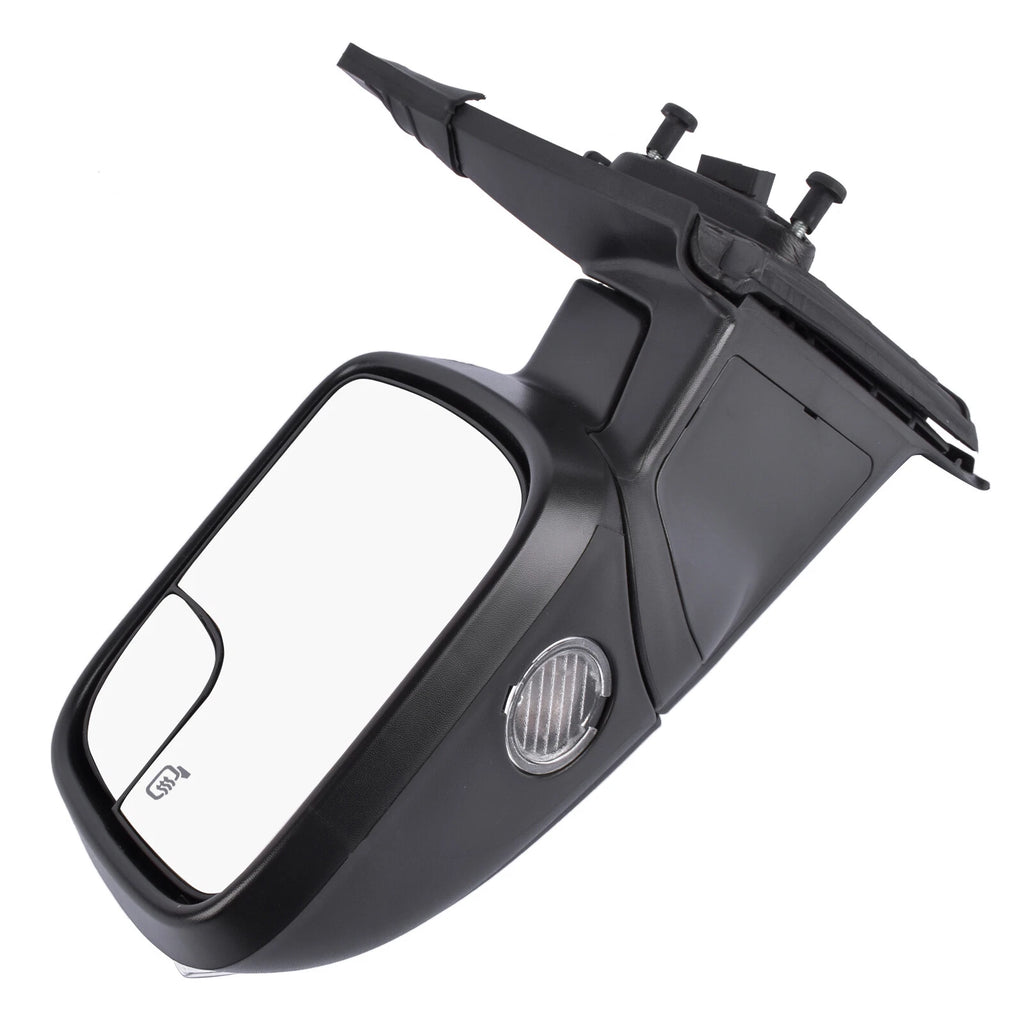 Left Driver Heated Mirror with Blind Spot Puddle Lamp for Ford Explorer (2011-2019)
