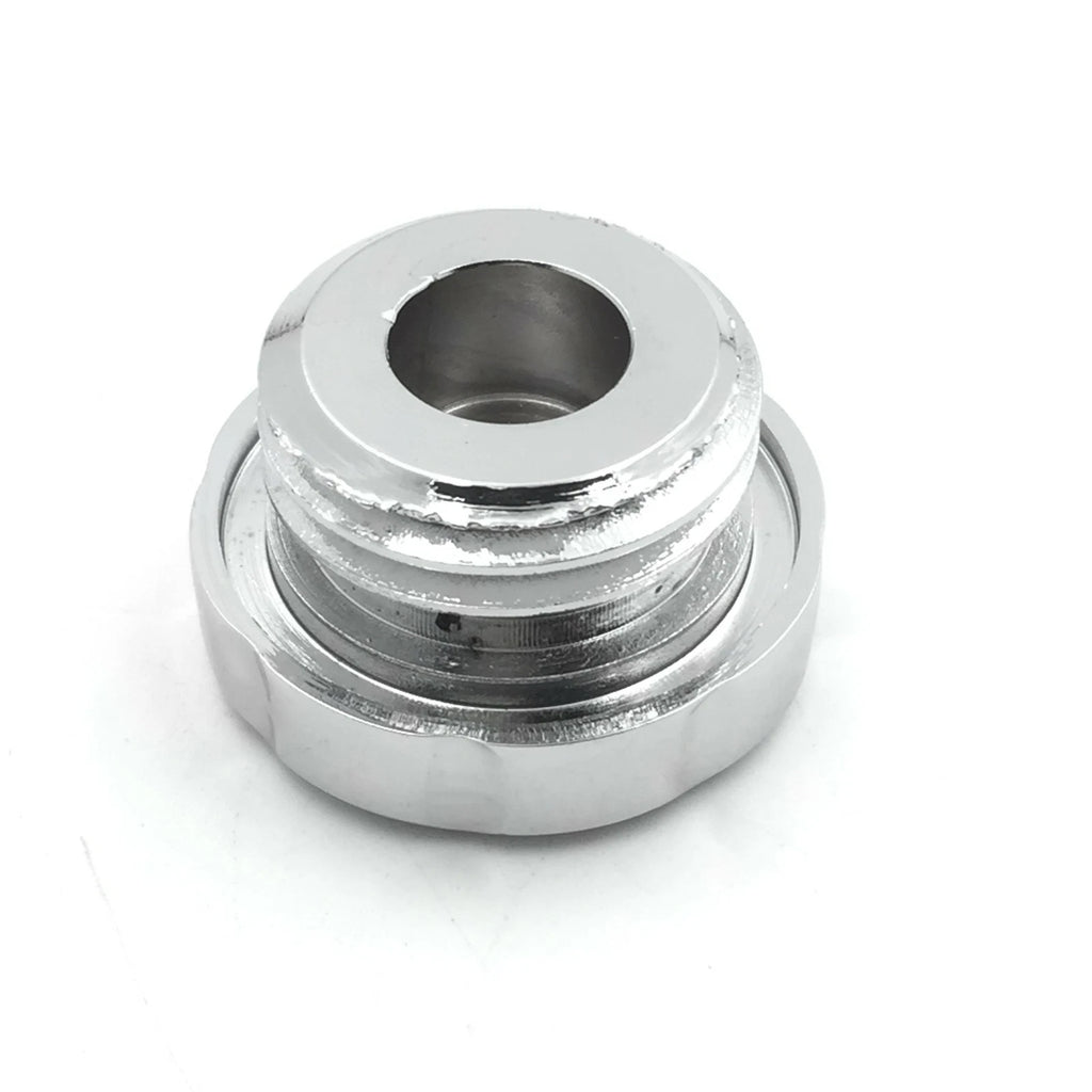 Chrome Brake Fluid Reservoir Cap Cover for Yamaha YZF R1 R6 V-Star (2000–2023)