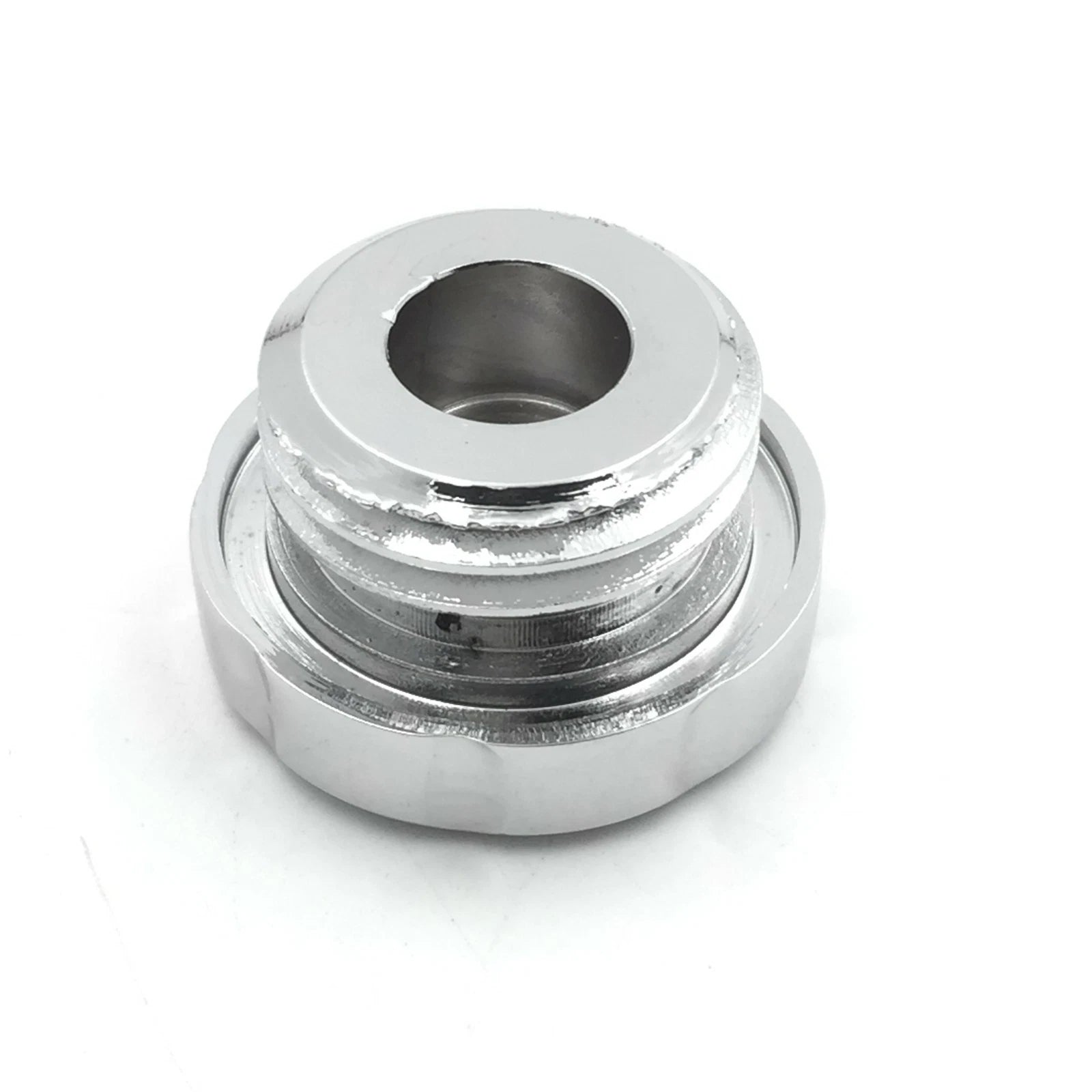 Chrome Brake Fluid Reservoir Cap Cover for Yamaha YZF R1 R6 V-Star (2000–2023)
