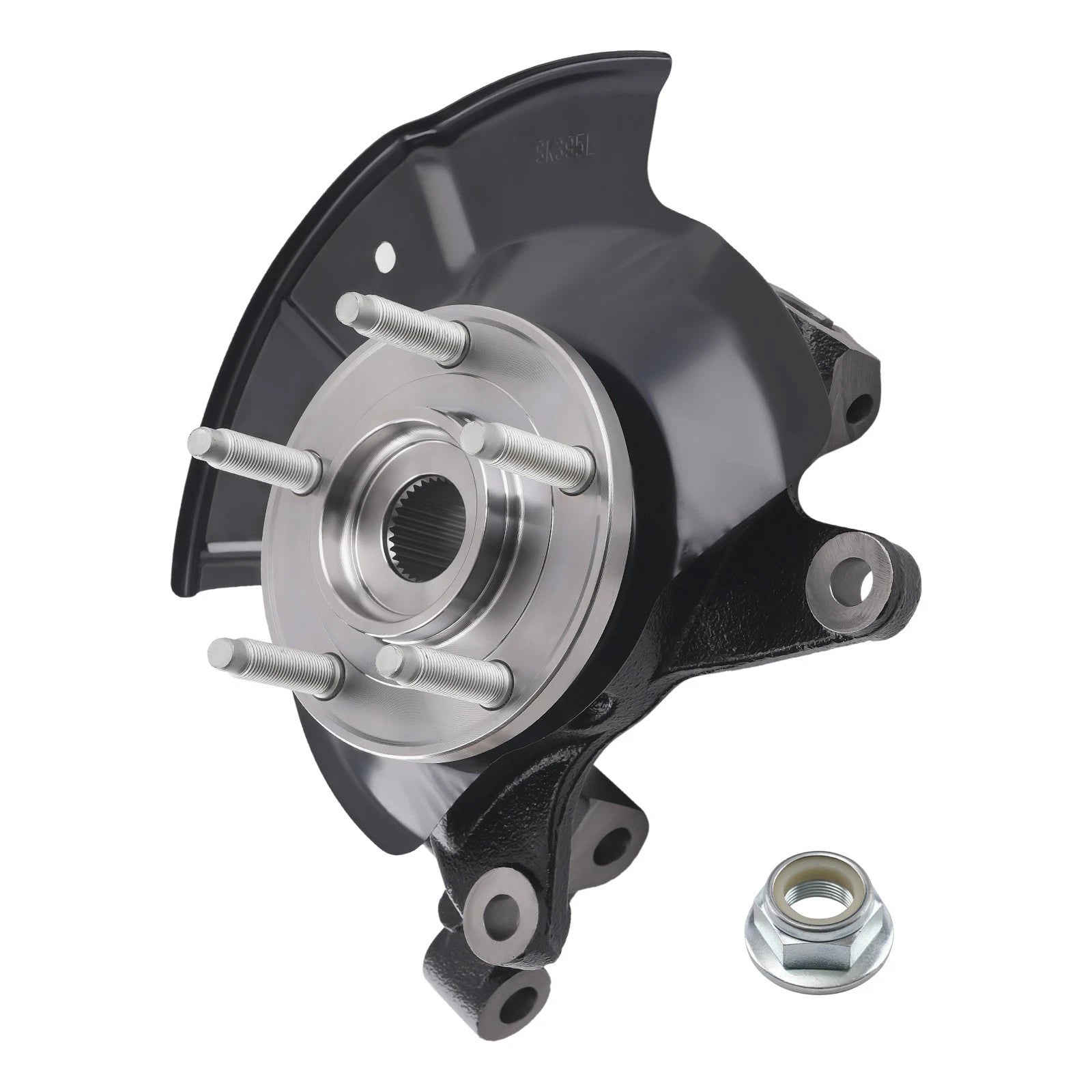 Steering Knuckle & Wheel Hub Assembly for Ford Edge (2007–2010) Front Left