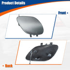 Tow Hook Cover for Mercedes-Benz (A2058850724) (2015–2020) Dark Silver
