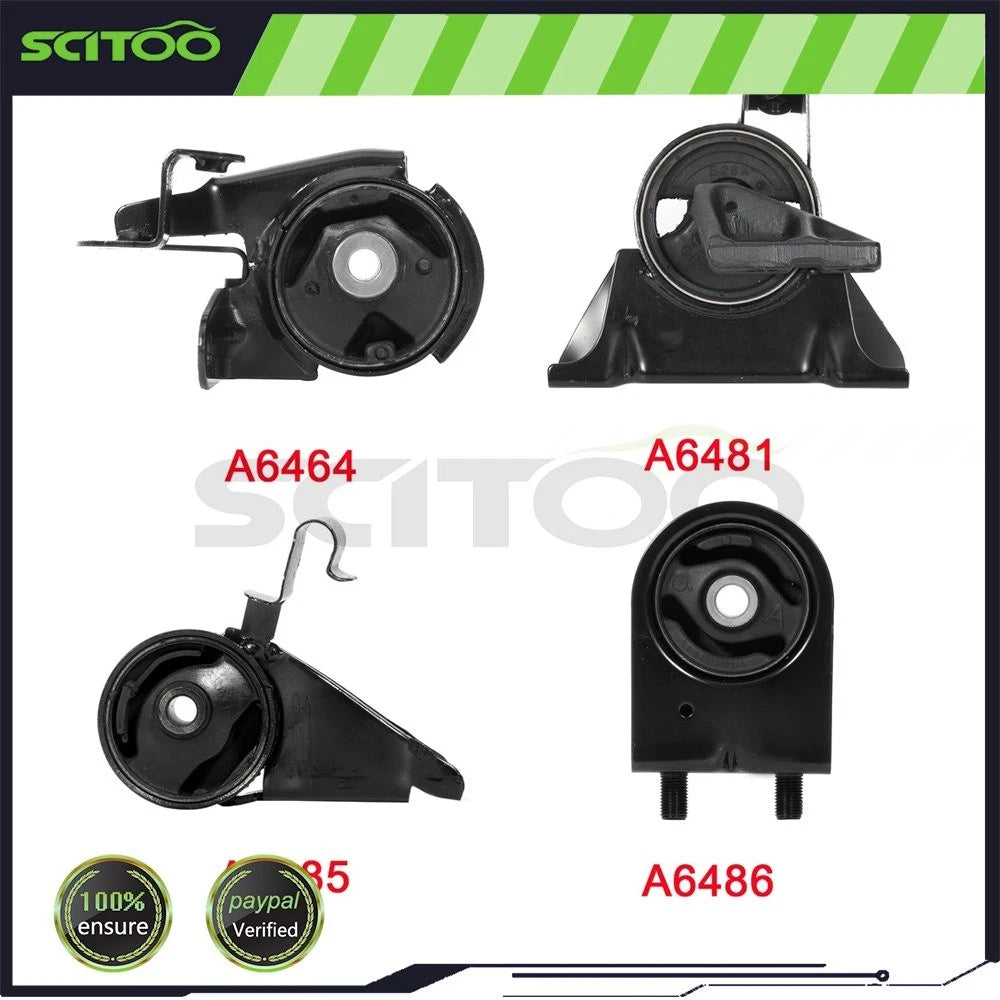 4X Engine Motor Trans Mount Set for Mazda Protege (1999–2003) 1.8/2.0L