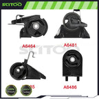 4X Engine Motor Trans Mount Set for Mazda Protege (1999–2003) 1.8/2.0L