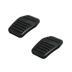 Rubber Brake Clutch Foot Pedal Pads for Ford Fiesta MK5 (2002-2008)