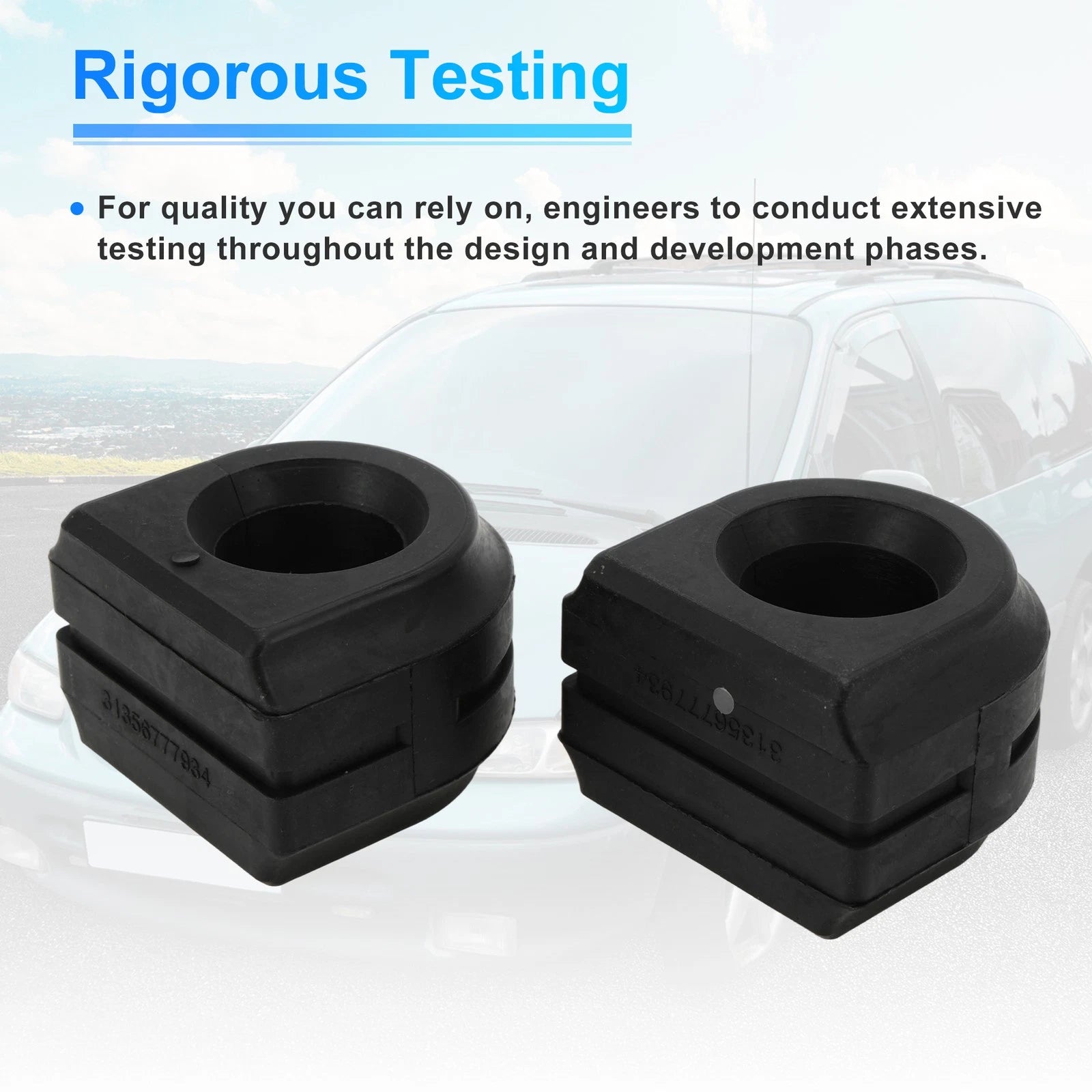 2X Stabilizer Sway Bar Bushing Kit for BMW 528i (2011–2016) No.31356791924 Rubber