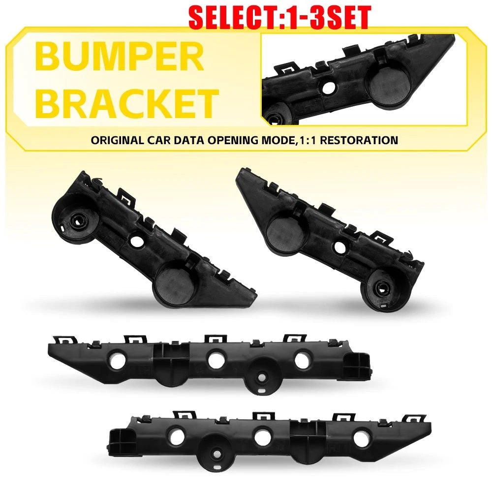 Set of 4 Rear Bumper Bracket Kit for Infiniti Q50 (2014–2024)