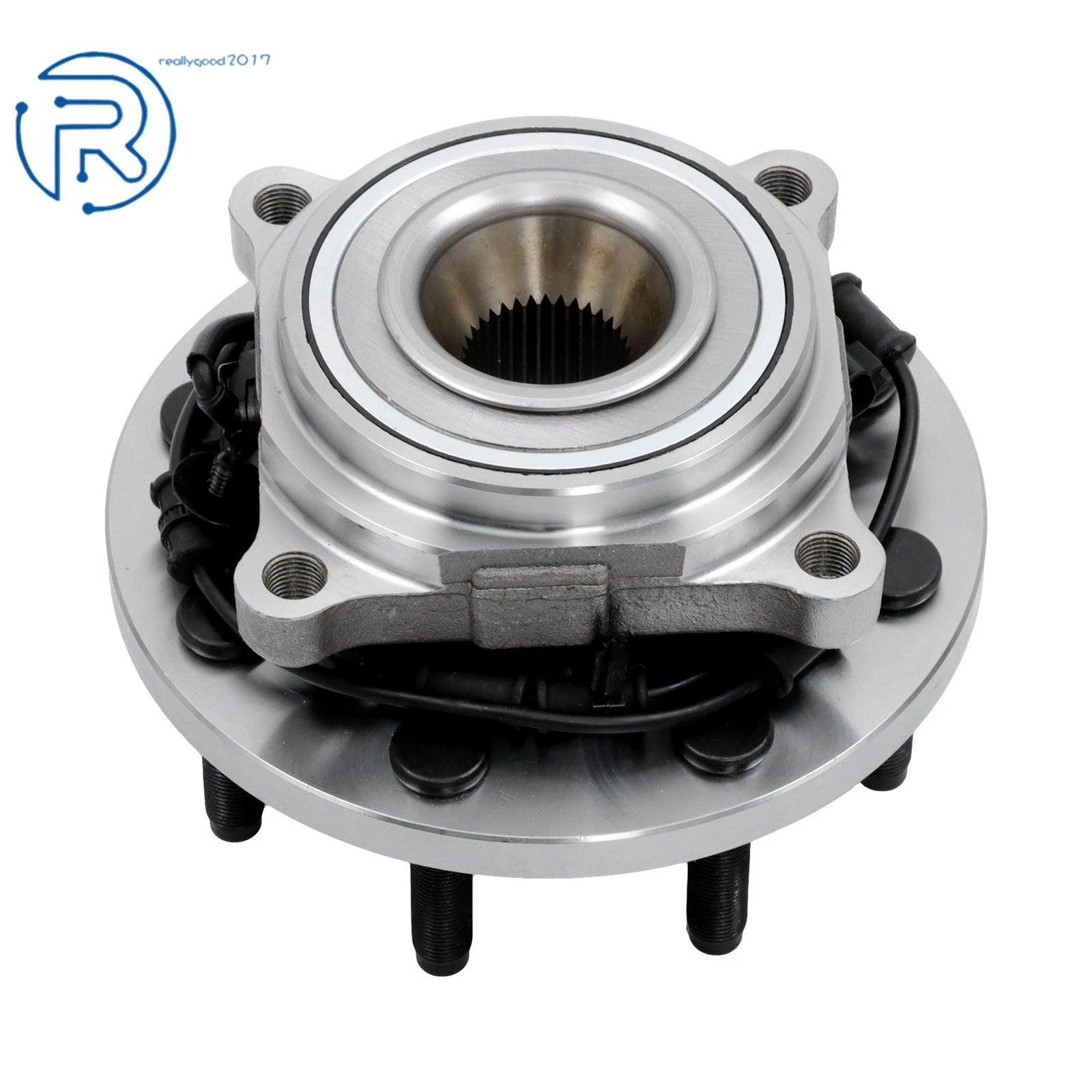Front Wheel Bearing Hub Assembly w/ ABS for Dodge Ram 2500 3500 4WD (2009–2011)