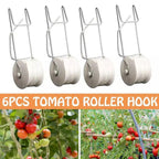 Space Efficient Tomato Roller Hook for Greenhouses