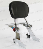 Chrome Backrest Sissy Bar Luggage Rack for Harley Sportster (1994–2003)