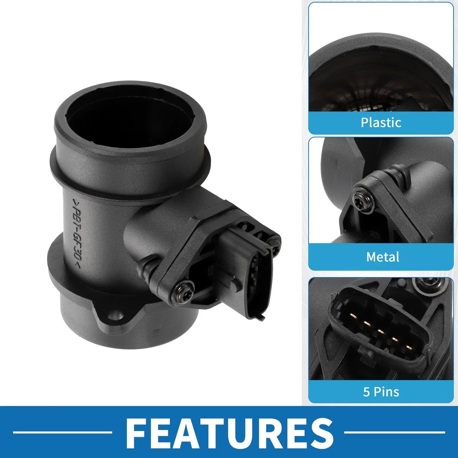 MAF Mass Air Flow Sensor for Hyundai Accent L4 1.5L (2000-2005)