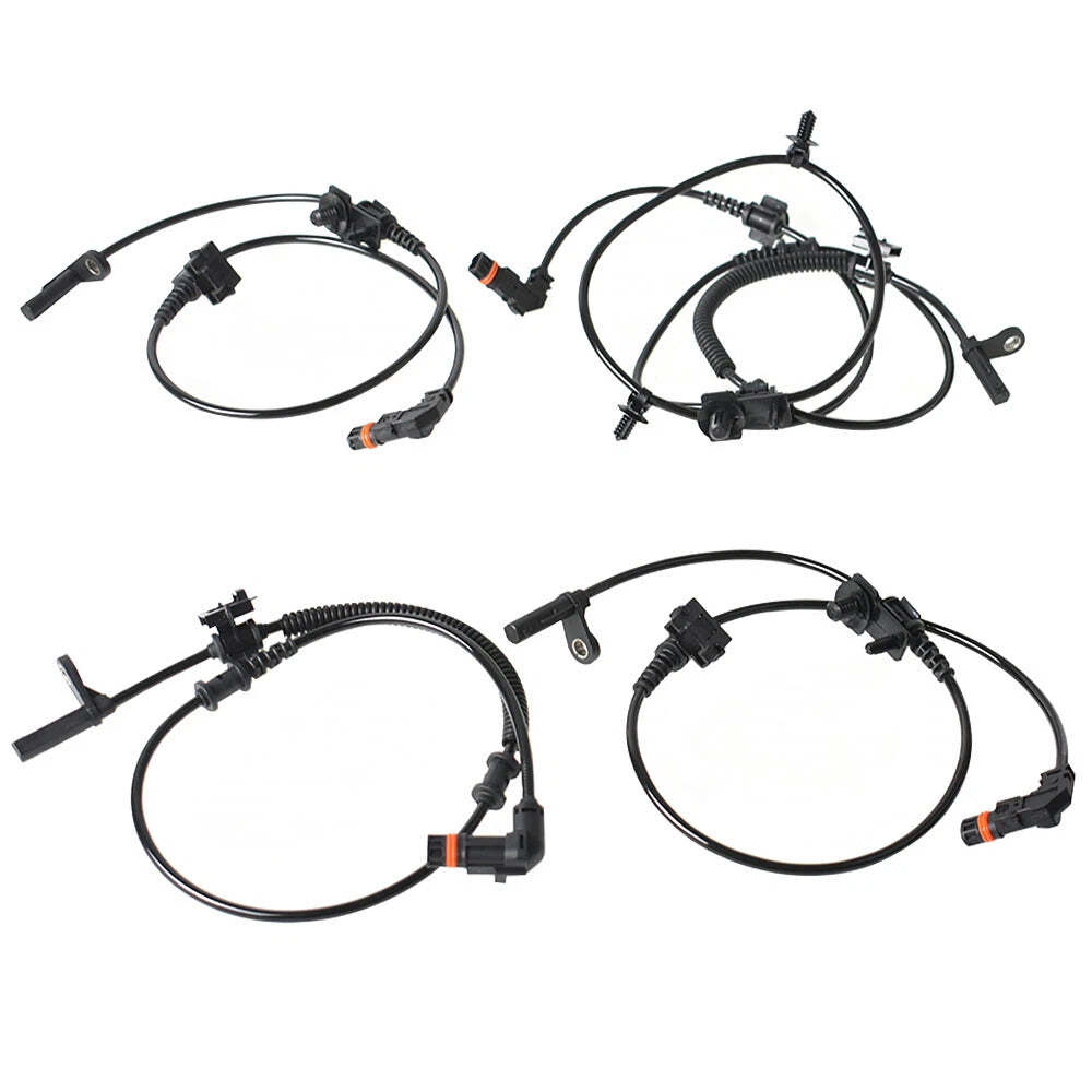 Set of 4 ABS Wheel Speed Sensors for Dodge Charger Chrysler 300 (2005–2010)