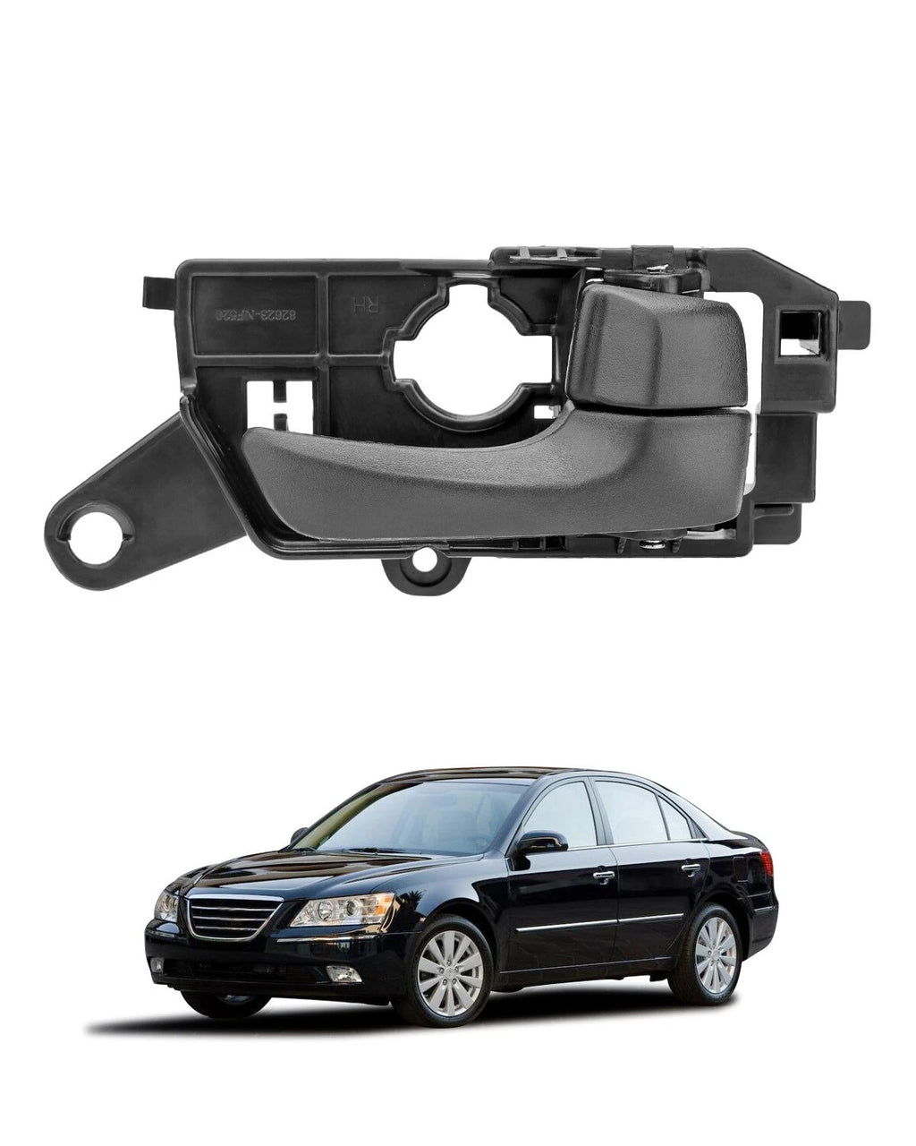 Front Right Passenger Side Door Handle for Hyundai Sonata (2008–2010)