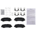 Front Brake Pads Set for Nissan Qashqai Rogue (2014–2019) D1737 P1737