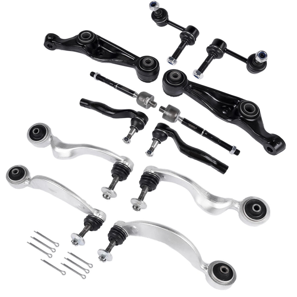 12X Control Arms & Tie Rod Kit for Lexus LS460 LS600H (2007–2017)