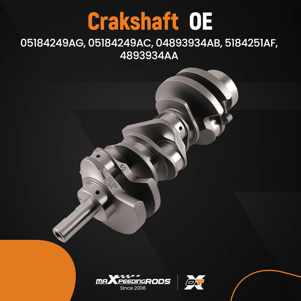 Crankshaft Assembly for Dodge Grand Caravan Jeep Wrangler 3.6L (2011–2018) 479mm