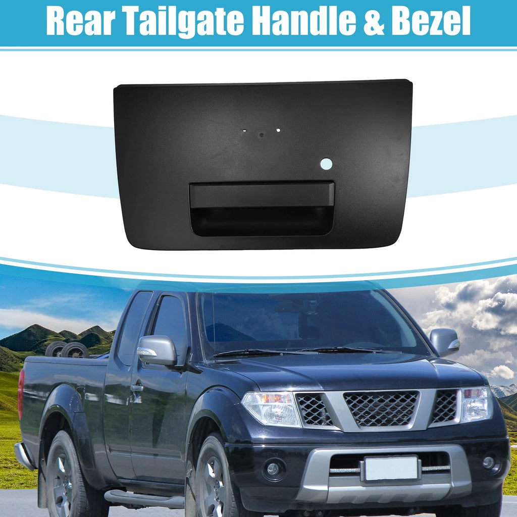 Rear Tailgate Handle Bezel w/ Key Hole for Nissan Titan (2004–2012) 906067S200