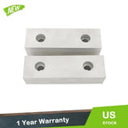 Set of 2 Reversible Aluminium Vise Jaws for 8" Vise