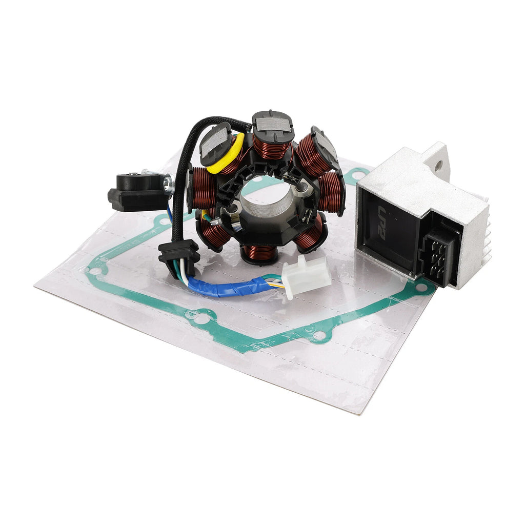 4-Pin Stator Generator + Regulator + Gasket for Honda Innova ANF125 (2007–2013)