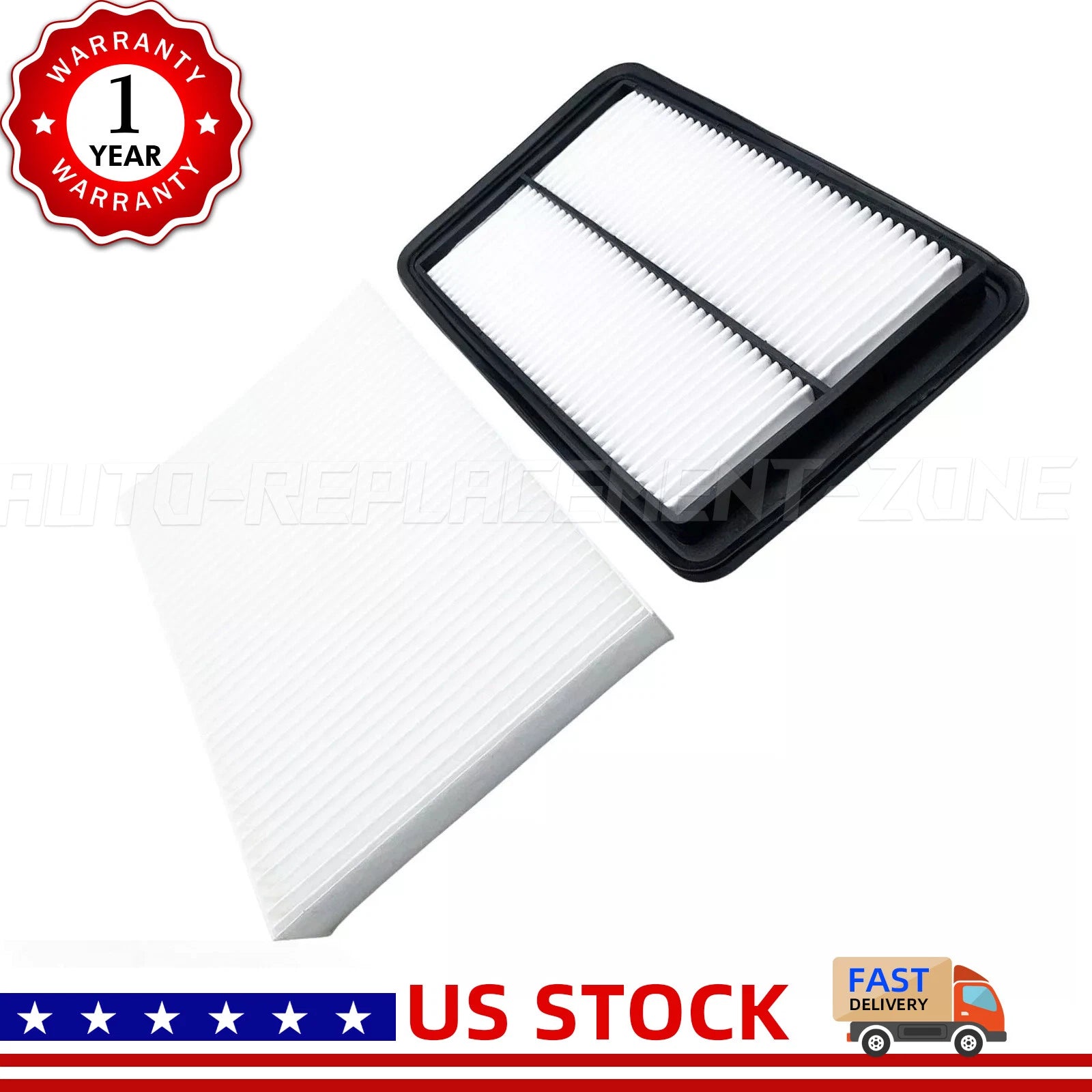 Combo Cabin/Engine Air Filter for Nissan Rogue/Rogue Sport (2014–2019)