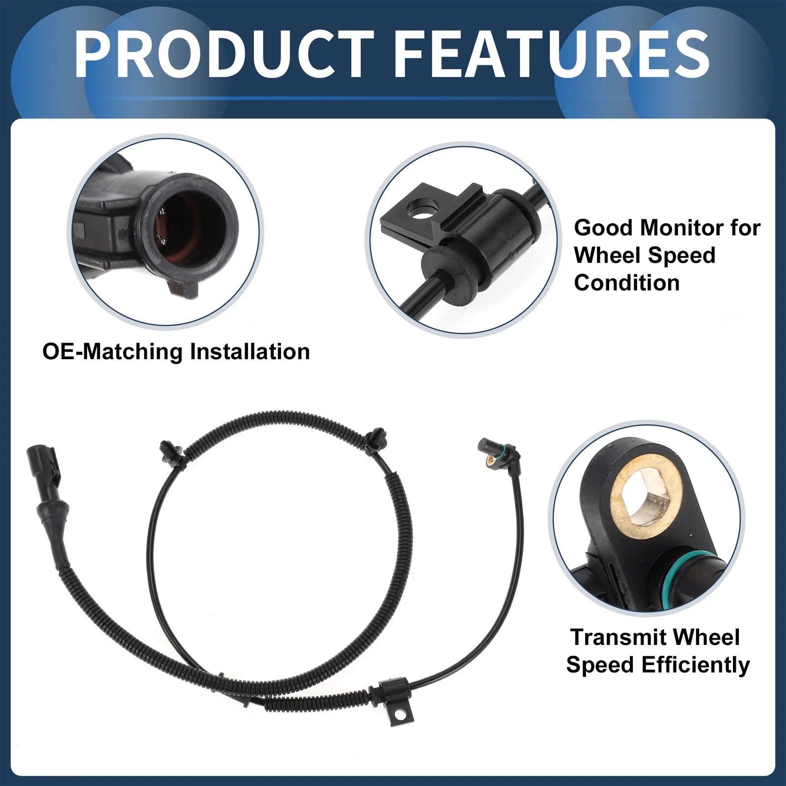 ABS Wheel Speed Sensor No.7L1Z2C204B for Ford Expedition (2007–2009)