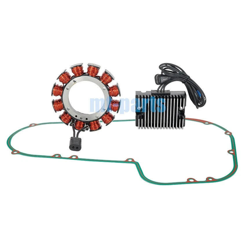 Stator, Regulator Rectifier, Gasket for Harley-Davidson FXR Touring (1983–1988)